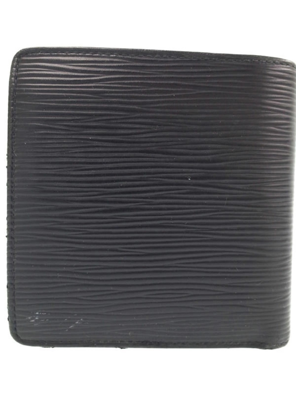 Louis Vuitton fold Wallet Epi Bi Portefeuille Marco Short Black